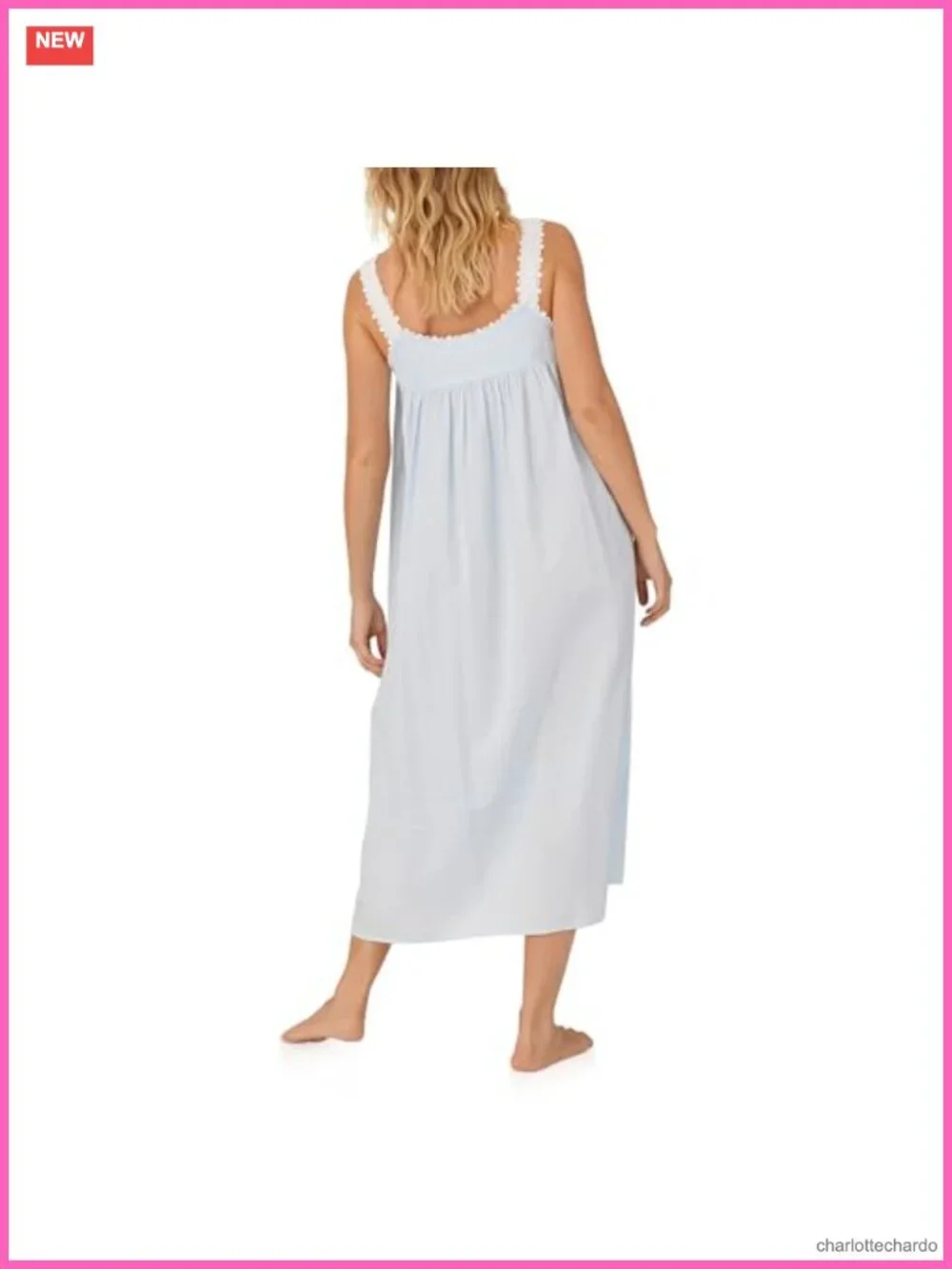 Eileen West Queen Anne's Lace Cotton Nightgown Sleepwear Loungewear
